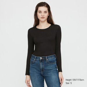 WOMEN HEATTECH CREW NECK LONG-SLEEVE TSHIRT Bundle